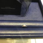 銀座ダイヤモンドシライシで購入した指輪